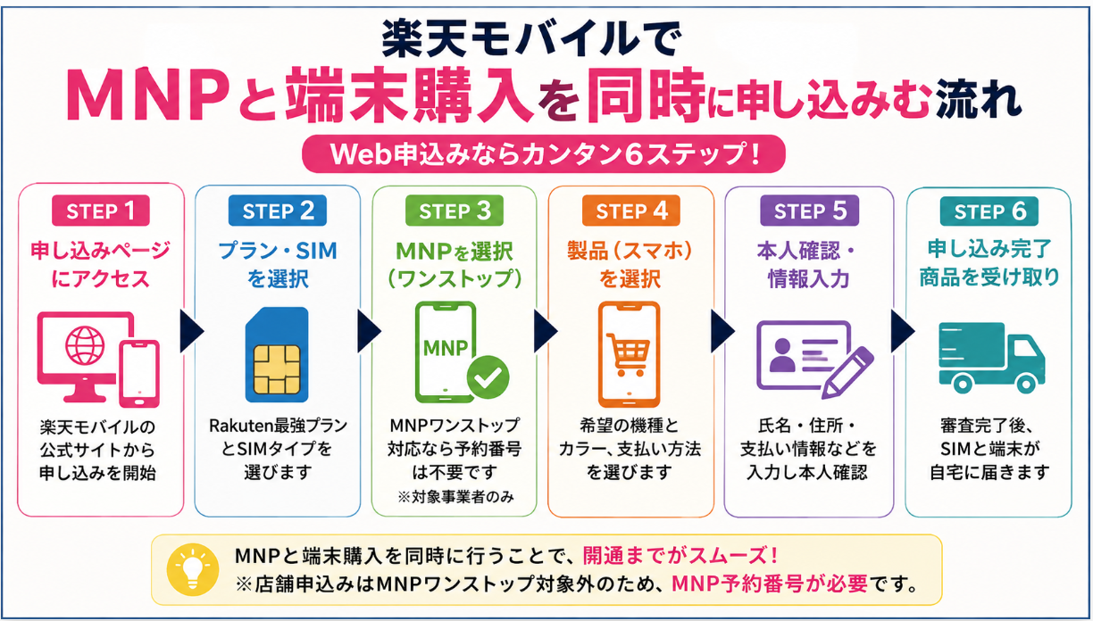 楽天モバイルで買う利点