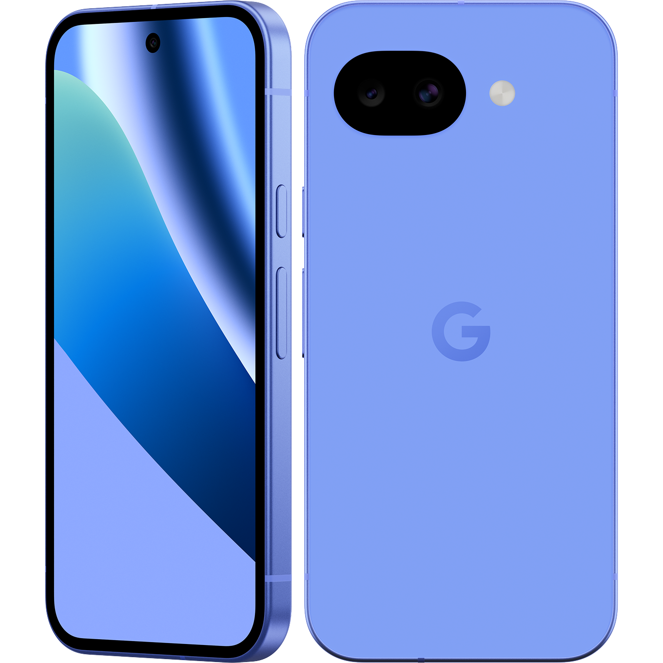 楽天モバイルが取り扱うGoogle Pixel 10aの前面と背面